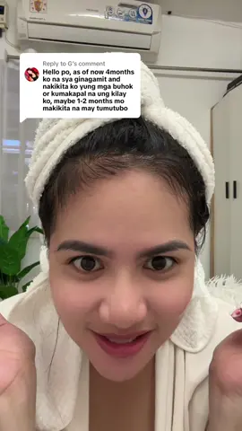 Replying to @G another satisfied user, tuloy m lang sis #hosokuhairjourney #hosokuminoxidilhairgrower #hosokudermarollerforhairgrowth 