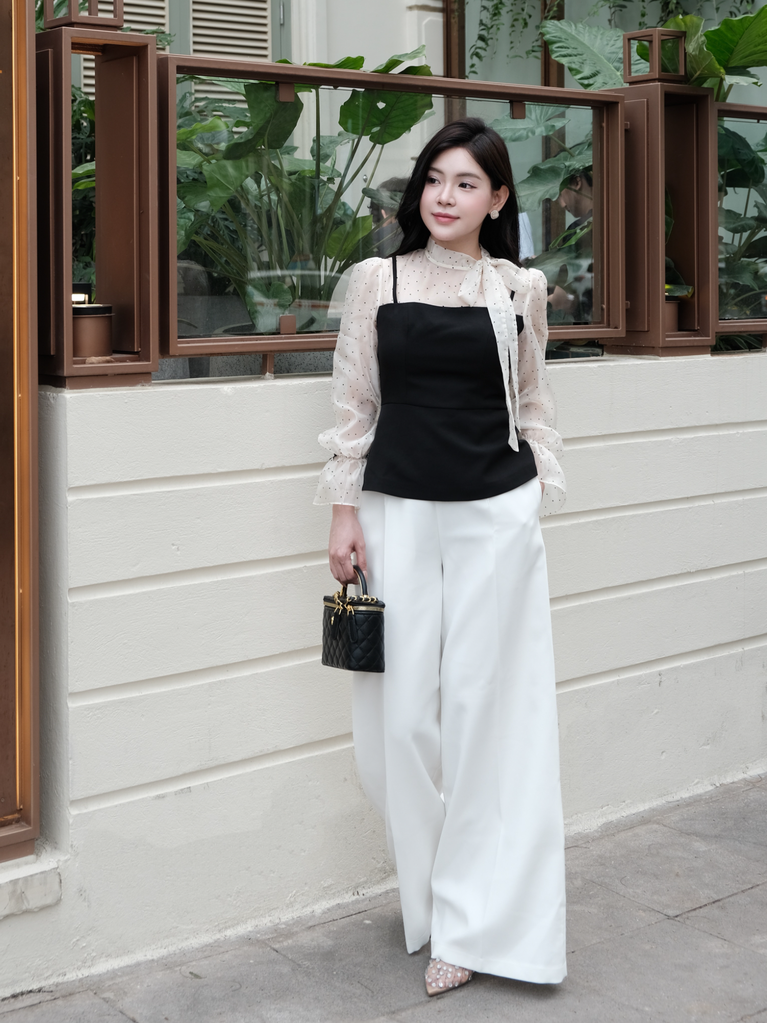 Lương 5 triệu nhưng gu của cô ấy phải chấm bi mới chịu, hot mãi thuii #calie #dailylook #thanhlich
