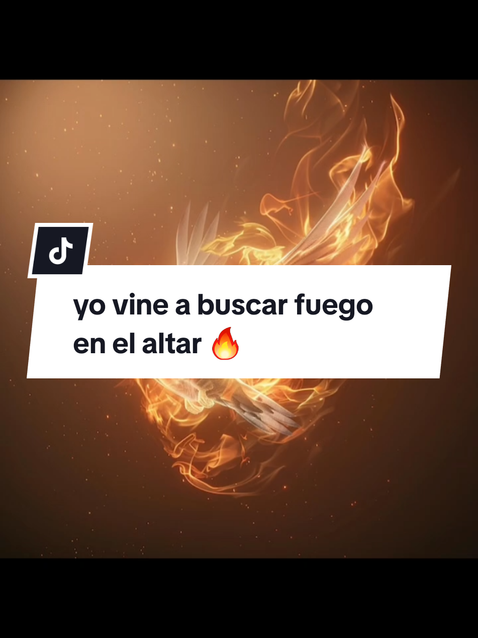 Yo vine a buscar fuego en el altar, yo vine a buscar fuego en el altar, fuego fuego en el altar, fuego fuego en el altar 🔥🎶🔥🎶🔥🔥   Fuego del Espíritu Santo! #fuegoenelaltar🔥🙌🏻  #yovineabuscarfuegoenelaltar  #alabanzascristiana  #alabanzas_cristianas  #alabanza  #alabanzas  #fuegodelespiritusanto 