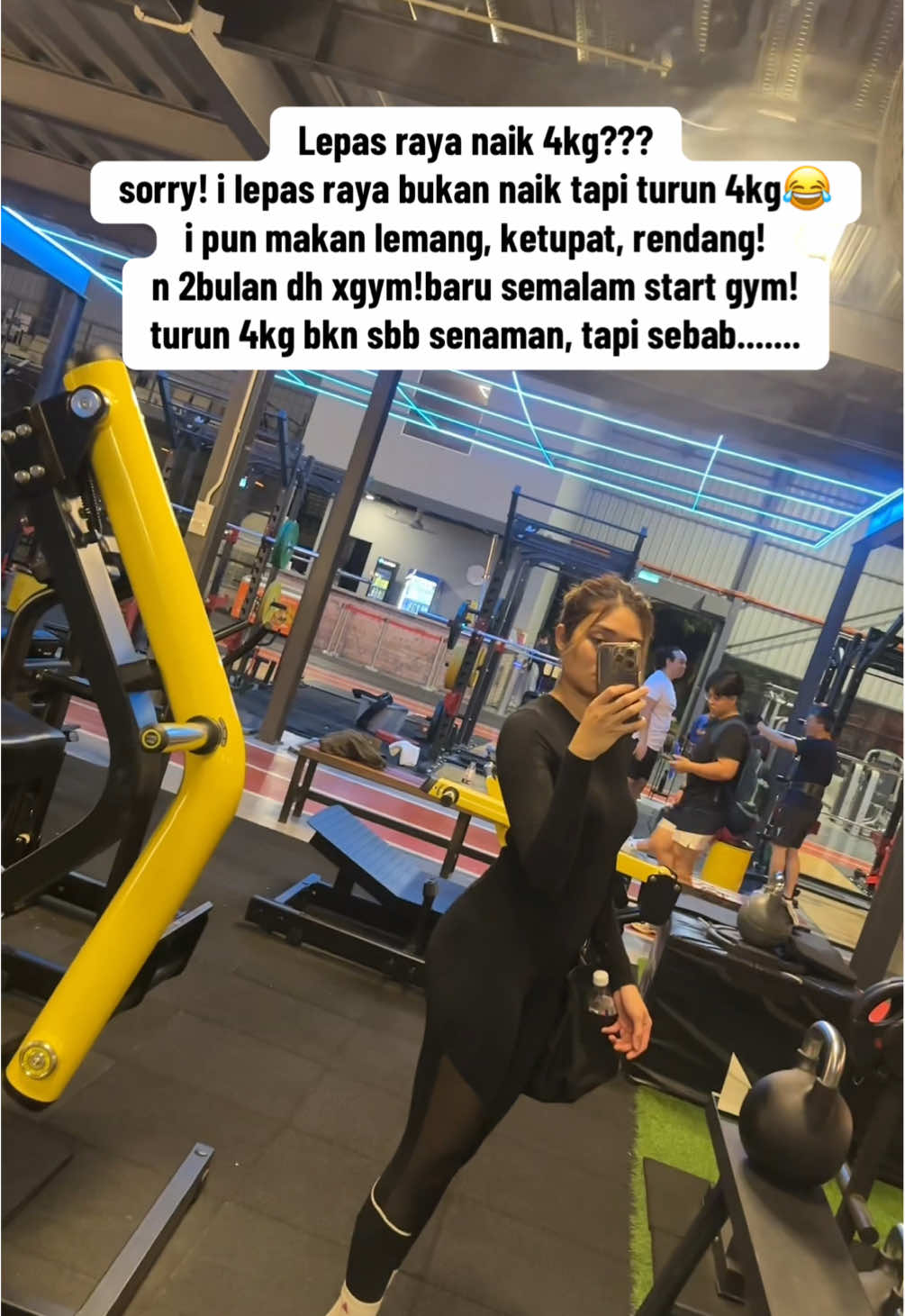 nk tahu ke sebab ape? masuk la live mak..🤣