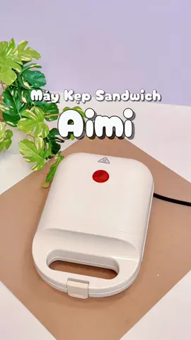 Máy này nhỏ gọn lắm, mua em này sáng vèo 5p là có bánh ăn. #maynuongbanhsandwich #maynuongsandwich #maynuongbanhaimi 