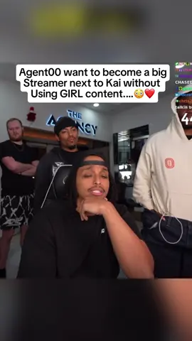 Agent00 want to become a big Streamer next to Kai without  Using GIRL content.…😳❤️#agent00#amp#fyp#viral