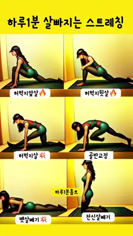 1분 살빠지는 하체 스트레칭 하루 1분만 전신 스트레칭 해도 몸 진짜 바뀌기 시작해요 운동 안 해도 가볍게 풀어주는 거 진짜 중요해요 ✔ 뭉친 근육 풀리면서 순환 살아나요 ✔ 혈류 림프 돌기 시작하면 붓기 쏙 빠져요 ✔ 틀어진 골반 체형 정리되요 작아 보여도 꾸준히 하면 대사량도 올라가고 진짜 살 빠지는 몸으로 바뀌어요🔥 #전신스트레칭 #홈트루틴 #요가스트레칭 #하체스트레칭 #홈트는써니요가 #써니요가 #sunnyyoga 