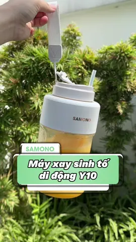 Làm sinh tố nhanh chóng bằng máy xay sinh tố cầm tay Samono #mayxaysinhto #mayxaysinhtocamtay #mayxaysinhtomini #mayxay #mayxaycamtay 