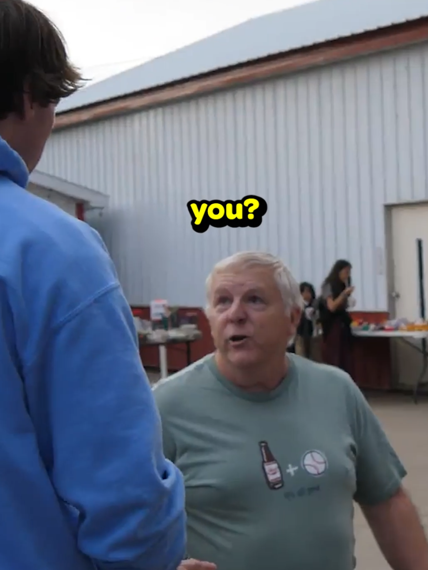 He didn't know who I was 😂 (YouTube: Blake Bachert) #blakebachert