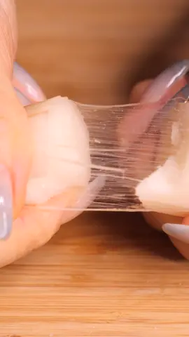 #asmr Satisfying banana floss pulling