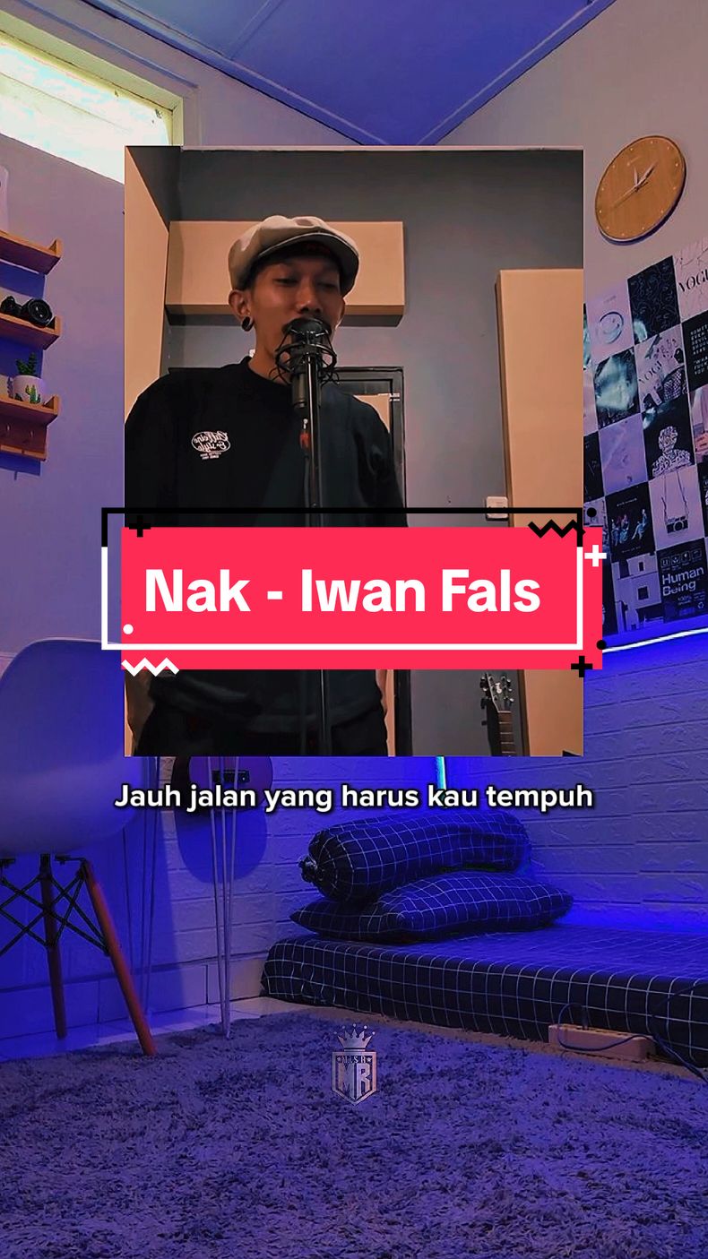 Nak - Iwan Fals || Cover @adji_santosoe  #iwanfals #djiamputh #coverlagu #liriklagu #foryou #fypシ 