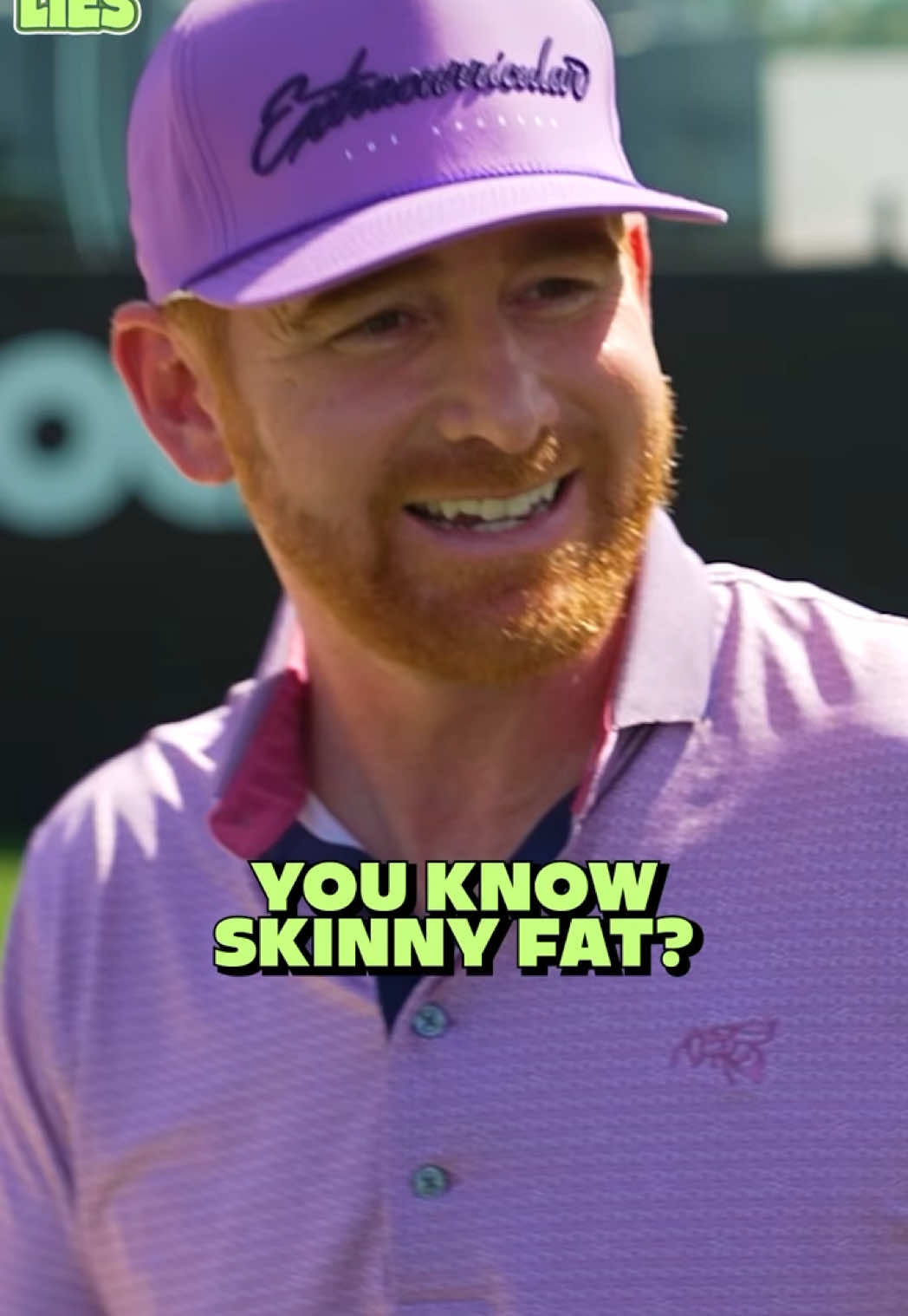 Tag a friend that’s skinny fat  #nobadlies #jonrahm #golf #fat #skinnyfat #doral 