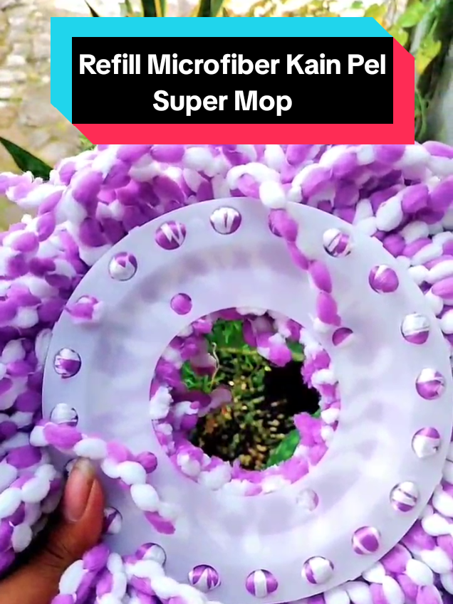 Refil Microfiber Kain Pel Lantai Super Mop. Yuk cek out sekarang🤩🤩 #kainpel #pelputar #pellantai #kain #pel 