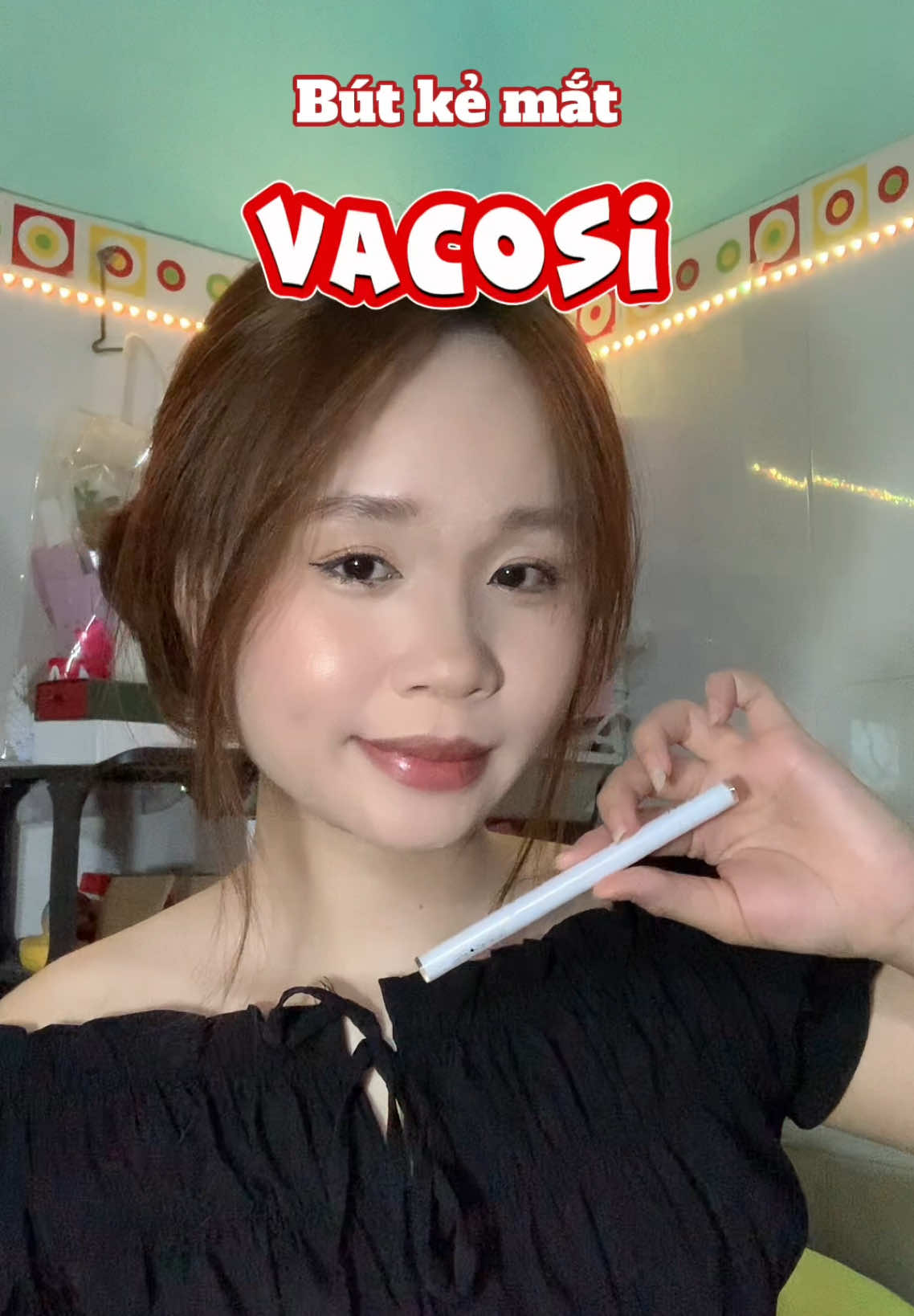 mảnh dễ dùng nha…#foryou #xuhuong #fyp #makeup #reviewlamdep #vacosi #eyerliner #butkemat 