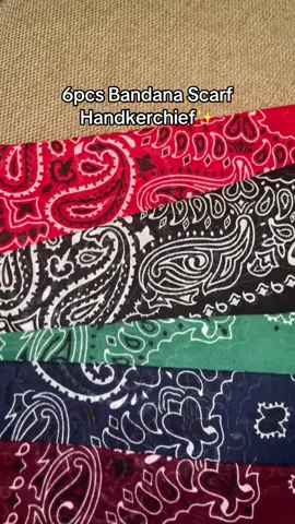 Dapat palagi tayo may baon na panyo lalo na summer na sobrang init! #bandanahandkerchier #handkerchief #bandanascarf #scarf #panyo #handkerchiefformen #handkerchiefforwomen 