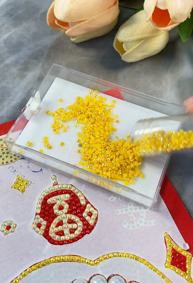 #satisfying #diamondpainting #DIY #art #asmr #foryourpage #fyp #diamondart #hobby #foryou #