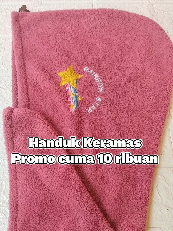 HANDUK KERAMAS #handukkeramas #handukkepala #handukkeramaspraktis #handukkeramaskepala 