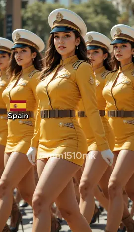 Parades of Female Soldiers by Country Part02 #femalesoldier #FemaleSoldier #girls #StrongWomen #ai #aiart