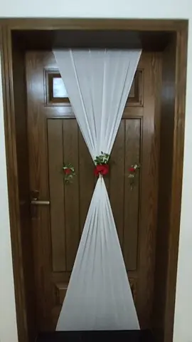 fresh flowers wedding room decor done  #tiktok #weddingroomdecoration #room #decoration #viral #fyp 