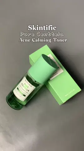 Bye bye jerawat🤪😍😍🥰#tonerskintific #toner #skintific #purecentella #acne #fyp #fypage #fypp 
