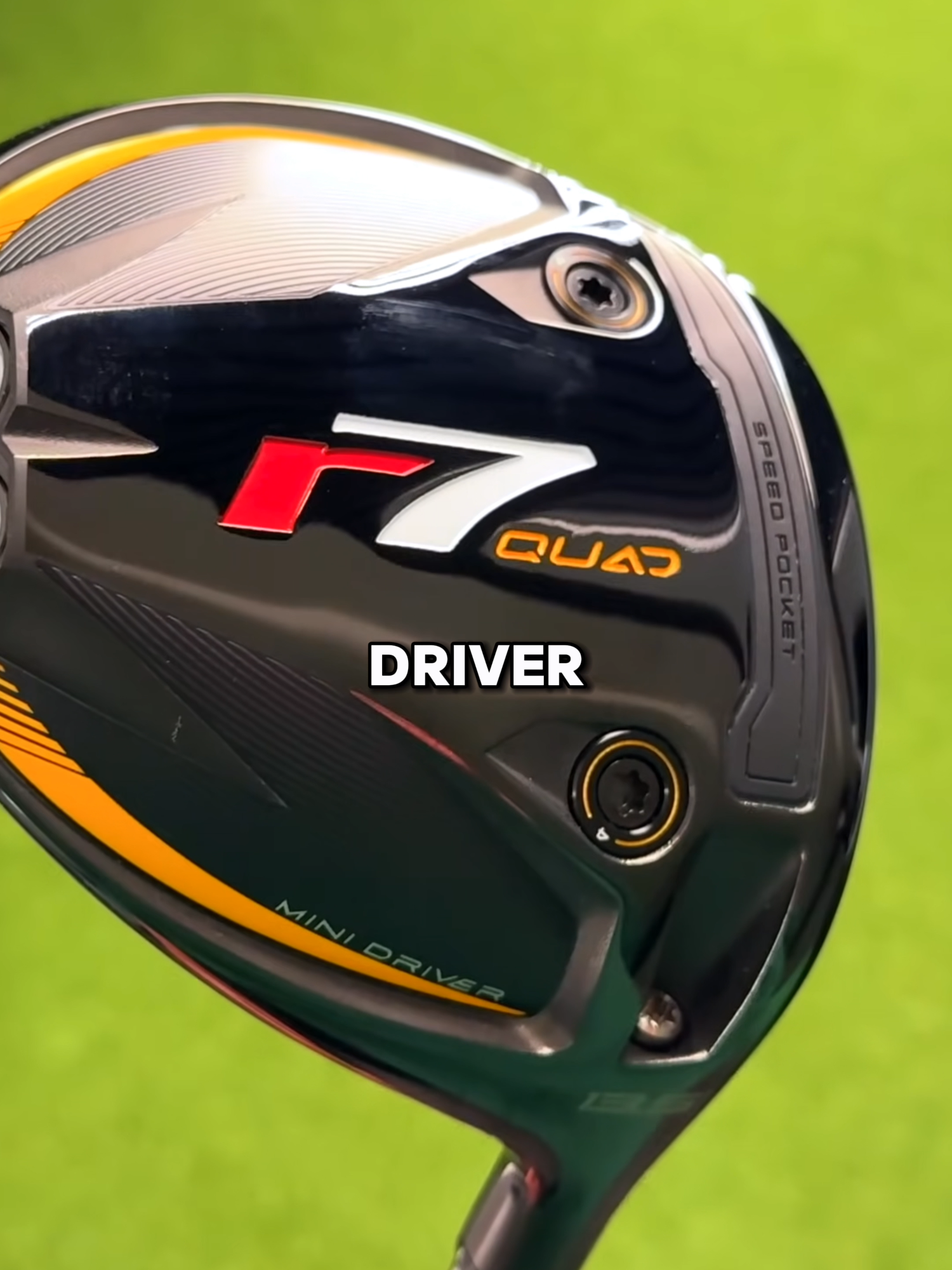 The NEW R7 Mini Driver 🤯 #golfswing #golftiktok #golftok #golftips #xyzabc #golf #taylormade