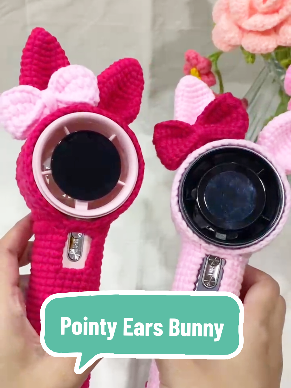 Pointy Ears Bunny 🐰! Comel kan? 🥰😍😚 #goojodoqfancover #goojodoq #crochetersoftiktok #crochetmalaysia #fypシ゚ 