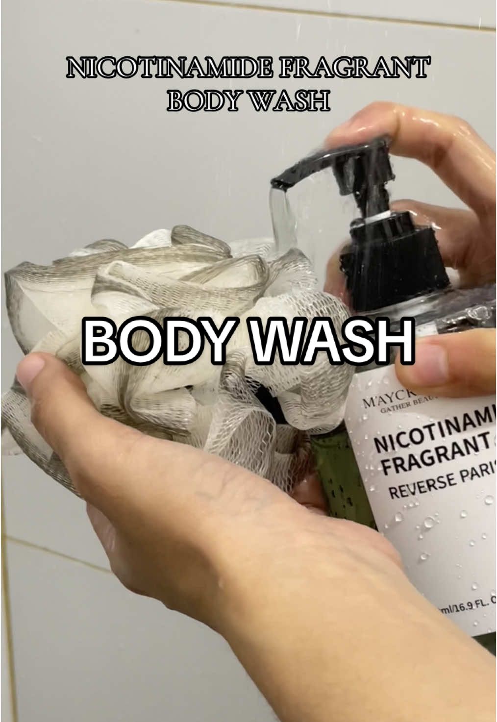 Nicotinamide fragrant body wash #bodywash #fypシ゚ #fyp #fyppppppppppppppppppppppp 