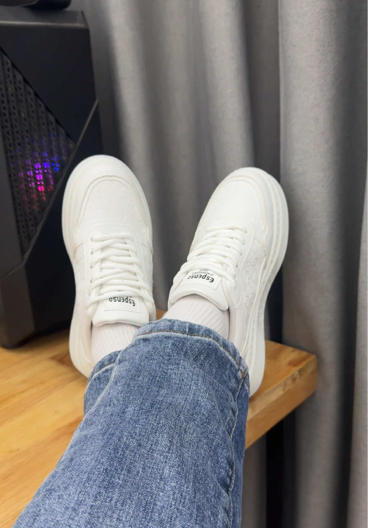 Sneaker nam dập vân nổi, đế độn chiều cao 5cm #giaythethao #giaynam #giaysneaker #xuhuongtiktok #giay #giaytangchieucao #giaydep #giaydonde 