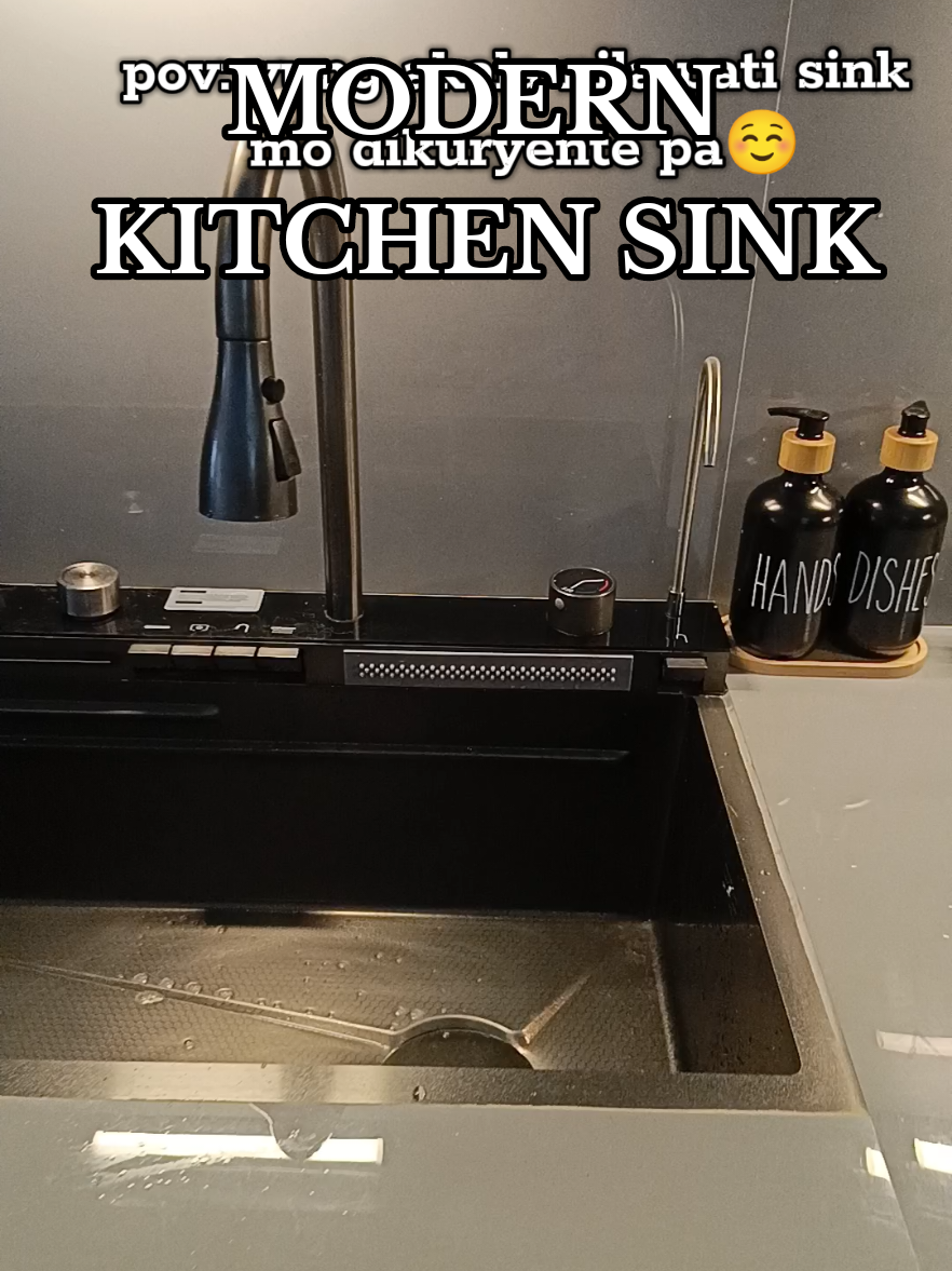 Hindi po sya d kuryente☺️ Best budol na nman kay tiktok sobrang shala!!!!  #sink #kitchensink #stainlesssteel #lababo #modernkitchensink 