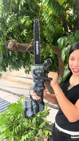 Máy cư.a xích chạy pin Workfix 12 inch cần kéo dài #maycuaxichpin #cuaxichpin 