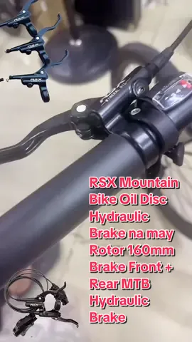 RSX Mountain Bike Oil Disc Hydraulic Brake na may Rotor 160mm Brake Front + Rear MTB Hydraulic Brake#fyp #fypシ #foryou #fypシ゚viral #foryoupage❤️❤️ #foryoupage #fyp? #Tiktok 