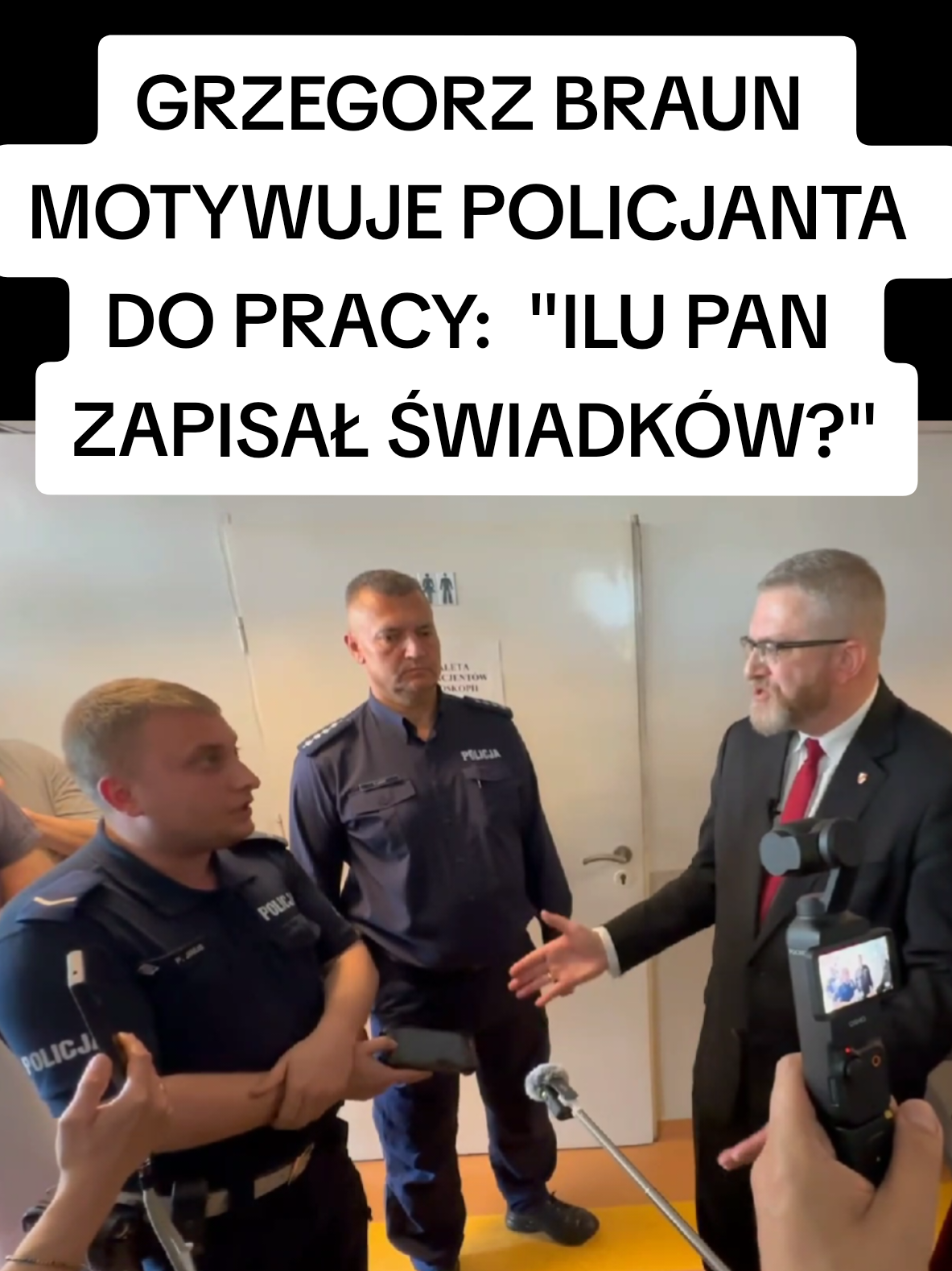 Grzegorz Braun, jedyny odważny kandydat. #wybory #drużynabrauna #braun2025 #grzegorzbraun #oleśnica 