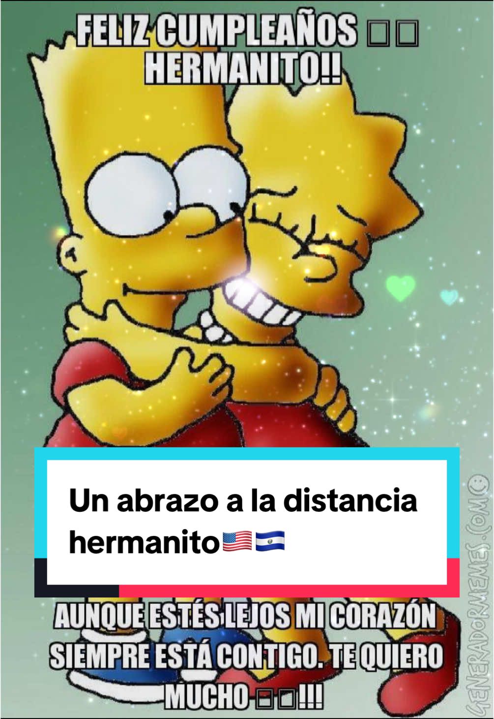 Que Dios te bendiga hermanito 🥰muchas felicidades a la distancia🥺te mando un fuerte abrazo #felizcumpleañoshermano#felizcumpleaños🌹🎂🧁🎁🎉🎊 #hermanomayor #happybirthday#capcut#capcutvelocity#hermanosadistancia @robert 