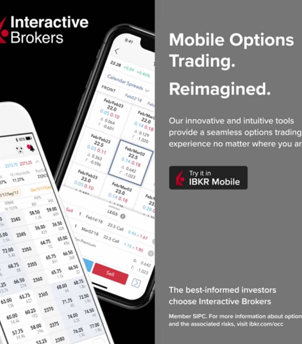 Manage your options on-the-go! Our #IBKR Mobile app 📱 has everything you need to trade and manage your options wherever you are. #fintech #fintok #optionstrading