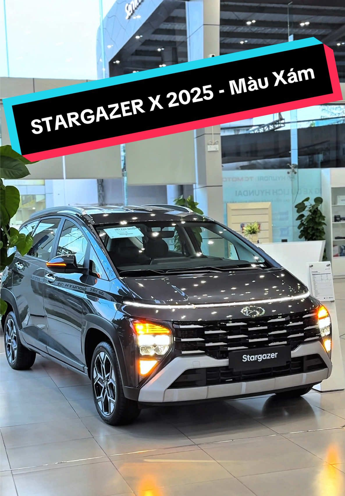 Hyundai DTARGAZER X 2025 - Màu Xám.  #hyundaitaydo #hyundaicantho #hyundai #stargazer #stargazerx 