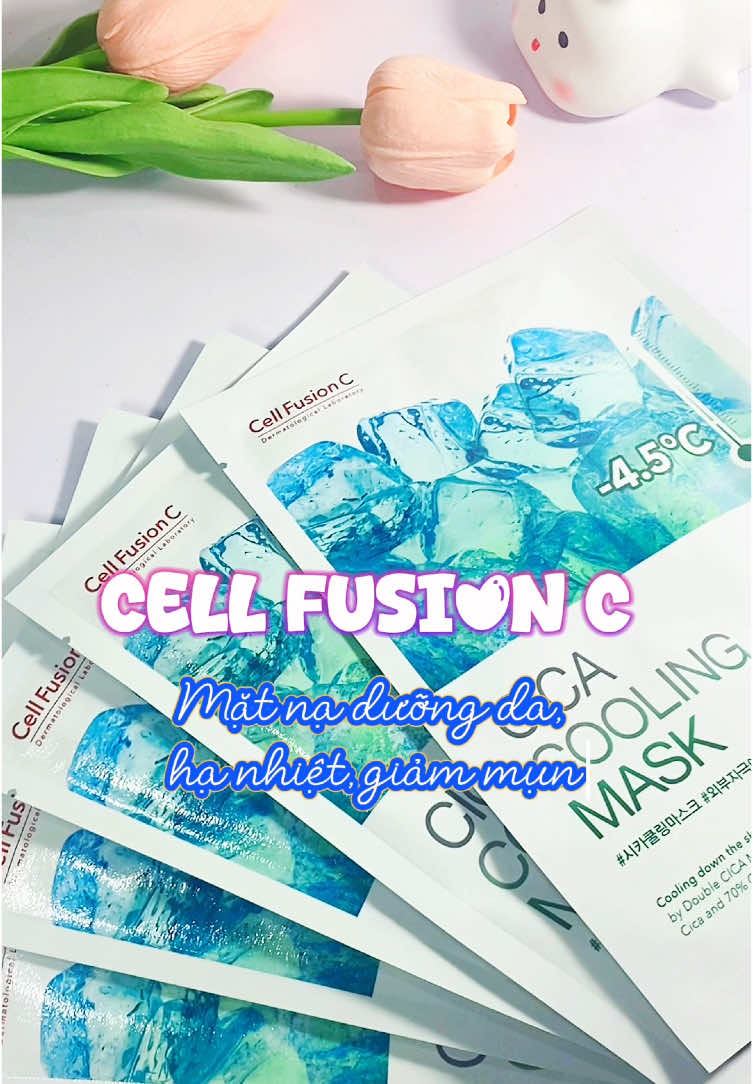 Mặt nạ cell fusionC #xuhuong #thinhhanh #review #chanhyeunha🍋❤️🏡 #matna #cellfusionc #skincare 