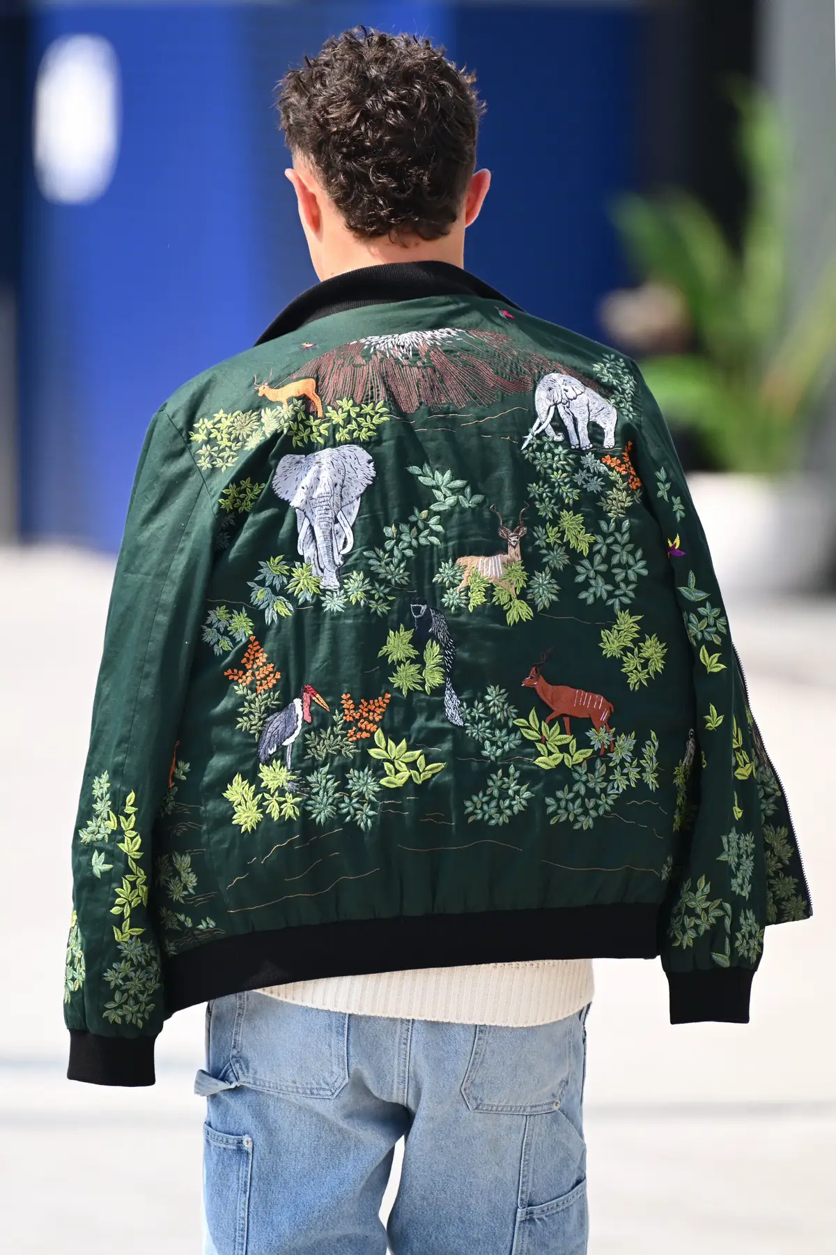 Lando Norris arrives to the Paddock during previews in a £9,000 ($10,200) bomber jacket  1/25 made by Elkay Hunt #formula1 #landonorris 