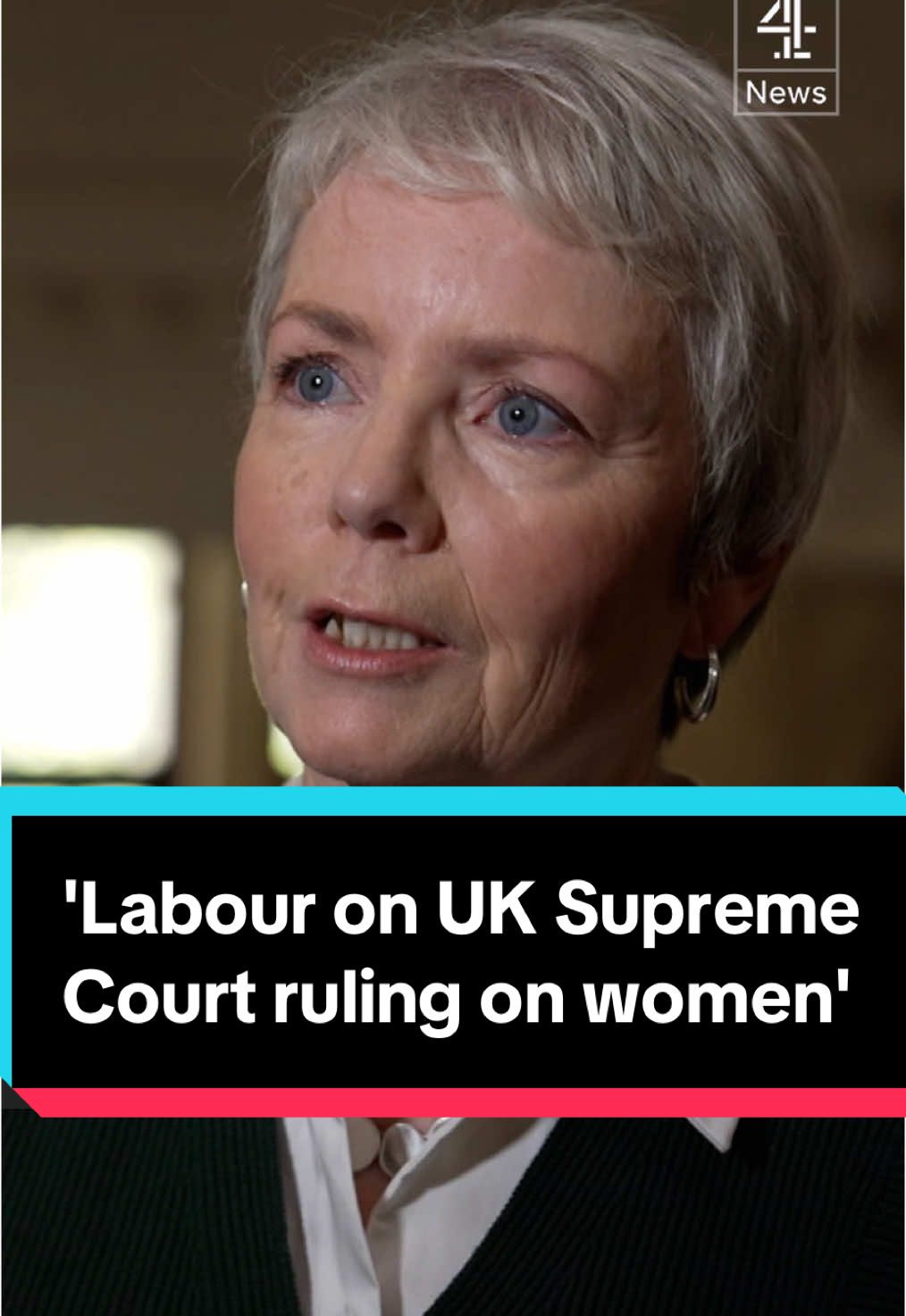 ‘We are completely committed to single sex spaces'. Following the UK Supreme Court ruling that legally defines a 'woman' by biological sex, we ask the Minister of State for Health, Karin Smyth, how the NHS will respond. #News #Channel4News #UK #Politics