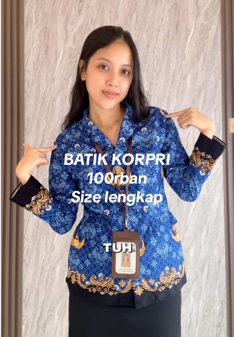Membalas @anandarahma__ jangan lupa setiap tanggal 17 pakai baju korpri 🥰 #seragamkorpri #batikkorpri 