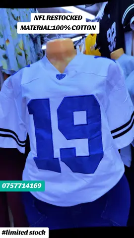 NFL TSHIRTS/NFL JERSEYS RESTOCKED. LIMITED STOCK. CALL/WHATSAPP US TO PLACE YOUR ORDERS. WE DO DELIVERIES COUNTRYWIDE. #nfljerseys #NFLPlayoffs #nfl #baseball #baseballjerseys 