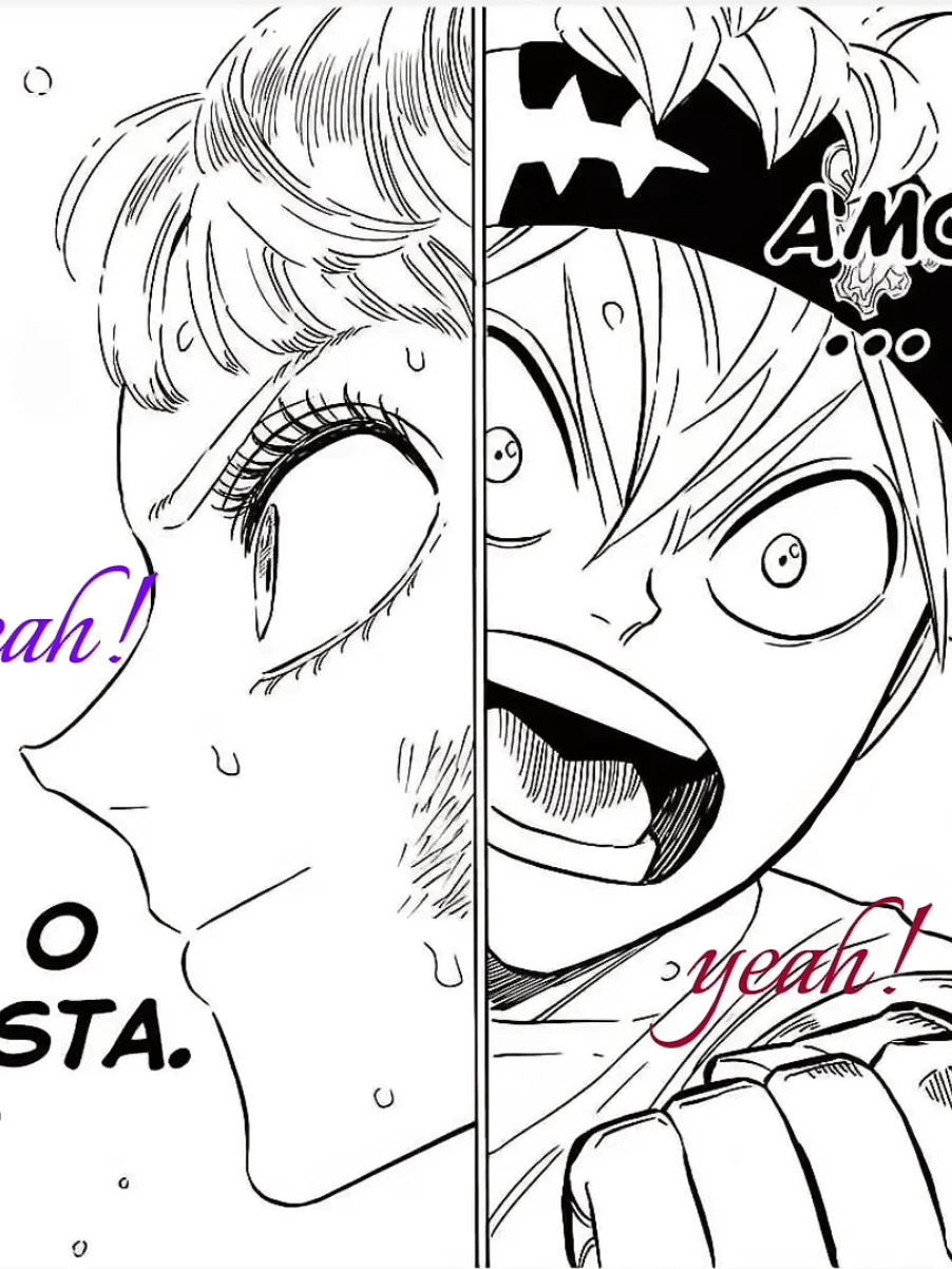 the look of love 🍀. #blackclover #asta #noellesilva #casal #animeedit 