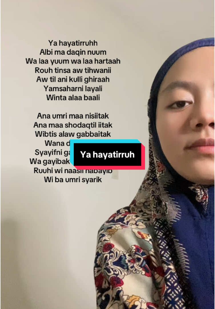 #VoiceEffects #arabicsong #yahayatirruh #lirik 