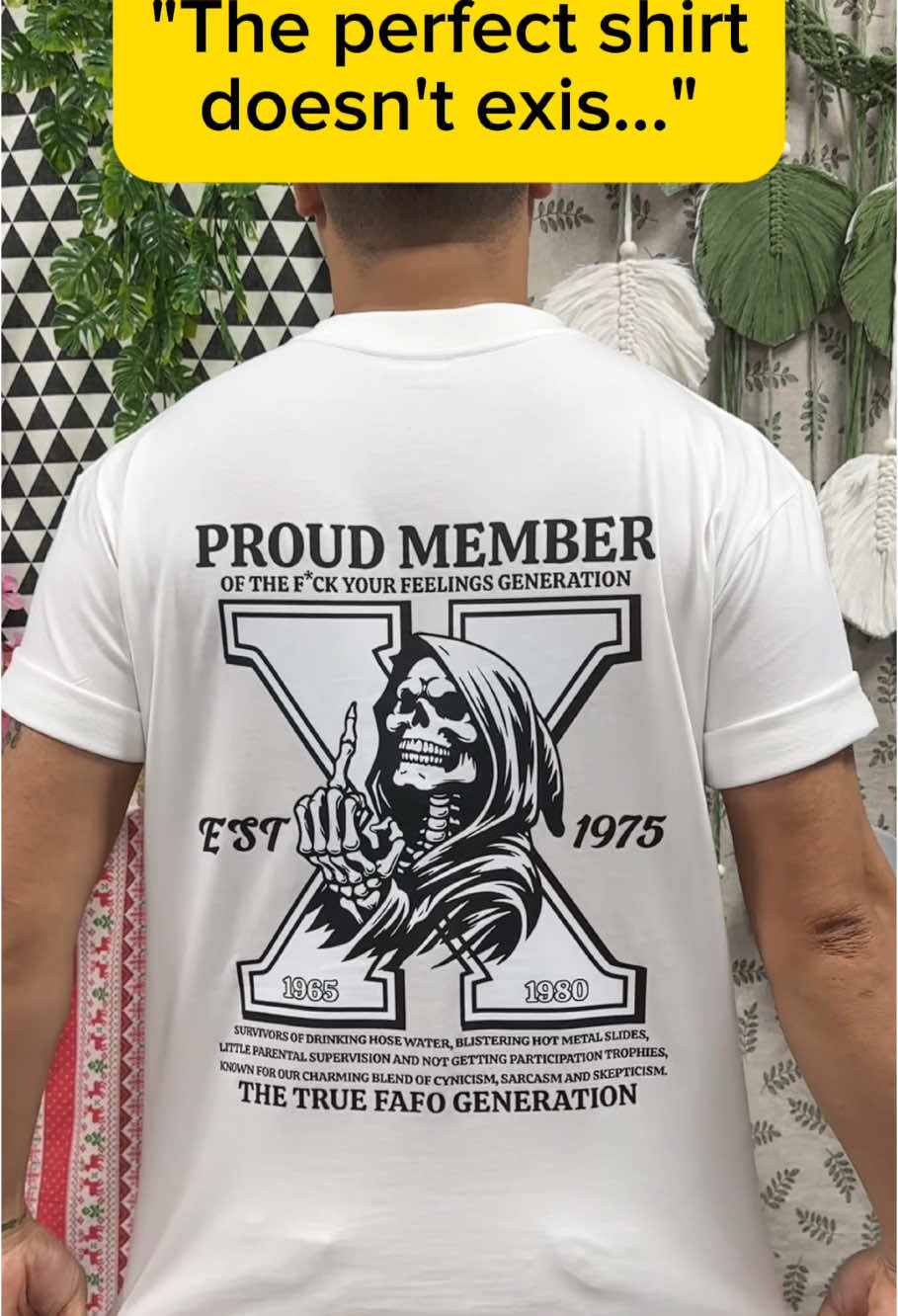 “The perfect shirt doesn’t exist…”