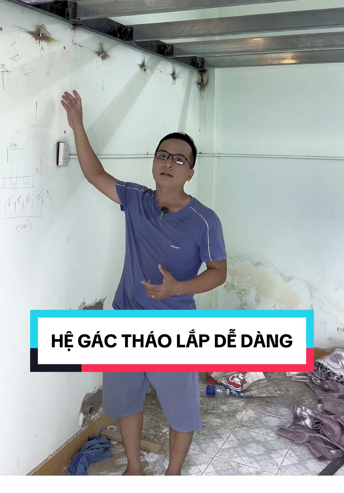 Trả lời @NHẬT Hệ gác tháo lắp, phù hợp với các toà căn hộ dịch vụ, nhà trọ. #vienchutro #Canhodichvu #caitaonha #viralvideo #thuechothuelai 