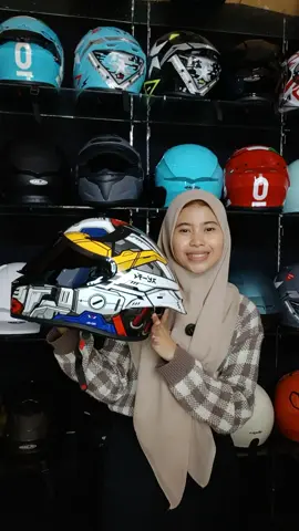 helm SKJ FALKON paket ganteng motif GUNDAM dengan kaca IRIDIUM BIRU ##helmpaketganteng #helmfullface #helm #fypシ゚ #SKJ #skjfalcon #HELM