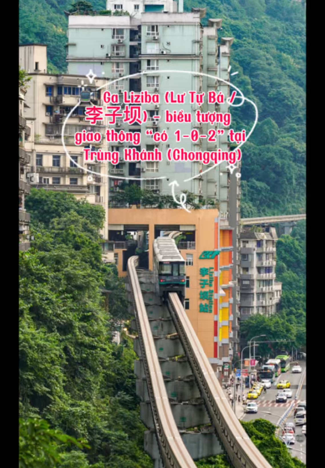 🚉 Ga Liziba (Lư Tự Bá / 李子坝) - biểu tượng giao thông “có 1-0-2” tại Trùng Khánh (Chongqing) 🚆 Tàu điện chạy xuyên qua tầng 6 đến tầng 8 là nhà dân, khiến ai cũng phải ngoái nhìn 🧭 Không chỉ là phương tiện, mà còn là điểm du lịch cực hot 📸 Góc sống ảo không thể bỏ lỡ khi đến Trung Quốc #NghiTrave #TrungQuoc #Chongqing #TauXuyenNha #LizibaStation #DuLichTrungQuoc #TauDienTrungQuoc #CheckinTrungQuoc #KienTrucDocLa #TauDienXuyenNha #ViralTravel #TravelChina #ExploreChongqing