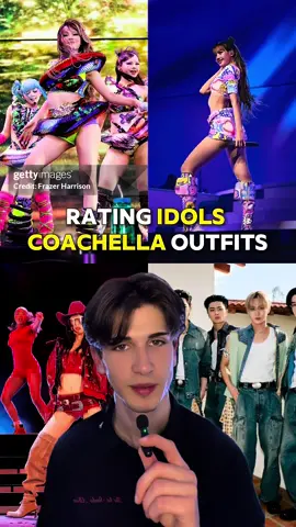 Rating Idols Coachella Outfits 2025 #fyp #coachella #fashion #kpop #xpop #jennie #xg #enyphen #lisa #blackpink 