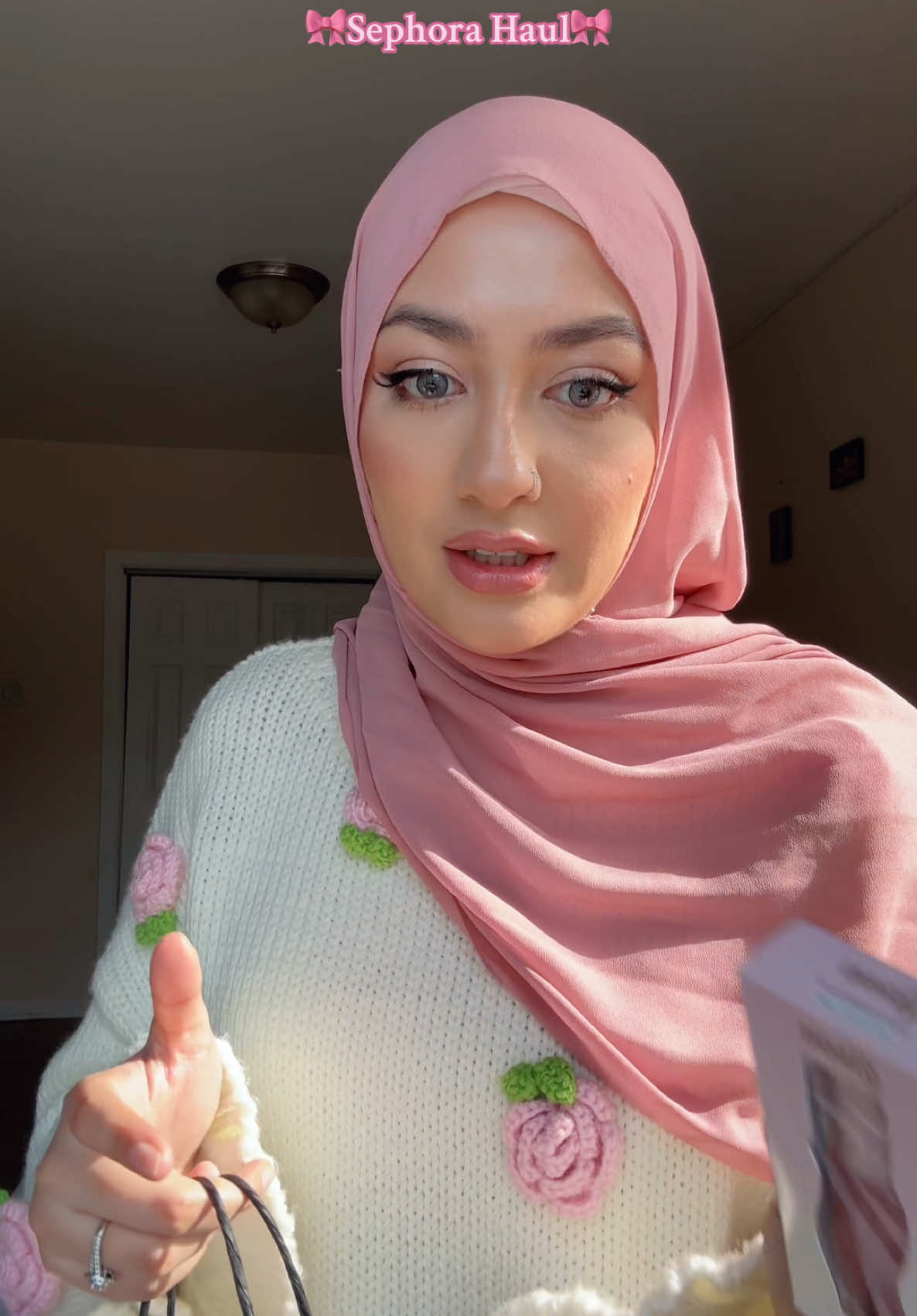 Girls did u shop the @sephora sale?! If yes what’s ur fav pick💗comment below so I can buy them next time😌#foryoupage #trending #sephorahaul #sephora #makeup 