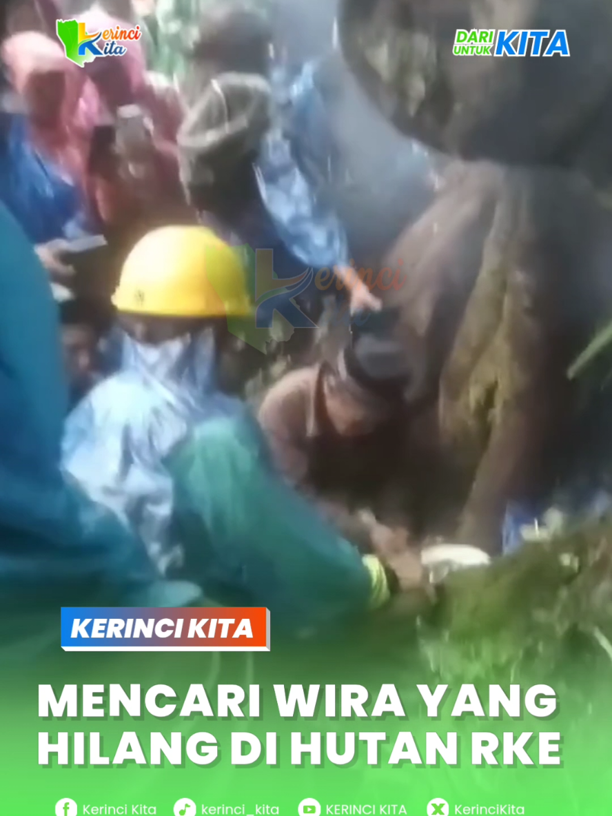 Salah satu upaya dalam proses pencarian Muhammad Wira Anugrah (14) yang dilaporkan hilang sejak Minggu (13/4/2025) di Desa Renah Kayu Embun Kecamatan Kumun Debai, Kota Sungai Penuh. Anak dari pasangan Yondra Efendi dan Jasnimar itu diketahui terakhir terlihat pada pagi hari saat pergi berburu bersama beberapa orang lainnya di sekitar Pematang Gedang Desa Renah Kayu Embun. #kerincikita