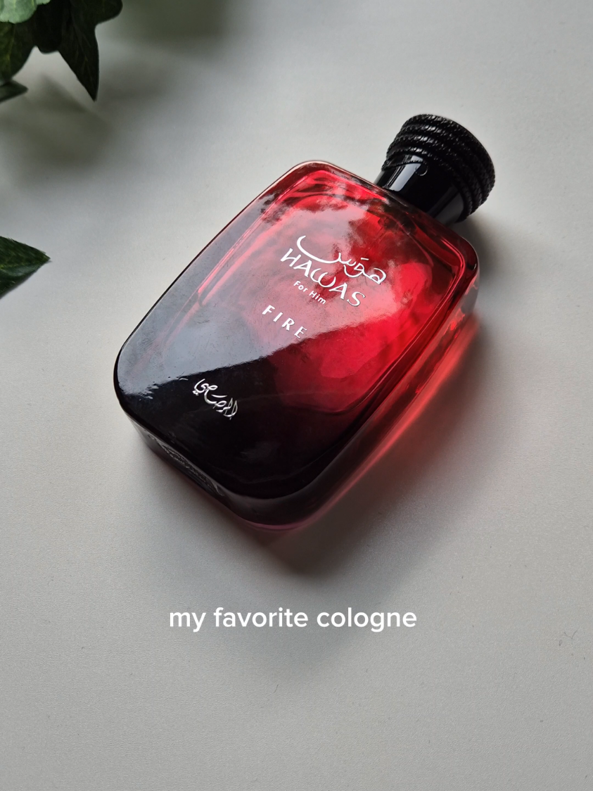 my favourite cologne from Rasasi!! #rasasiperfume #hawasfire 
