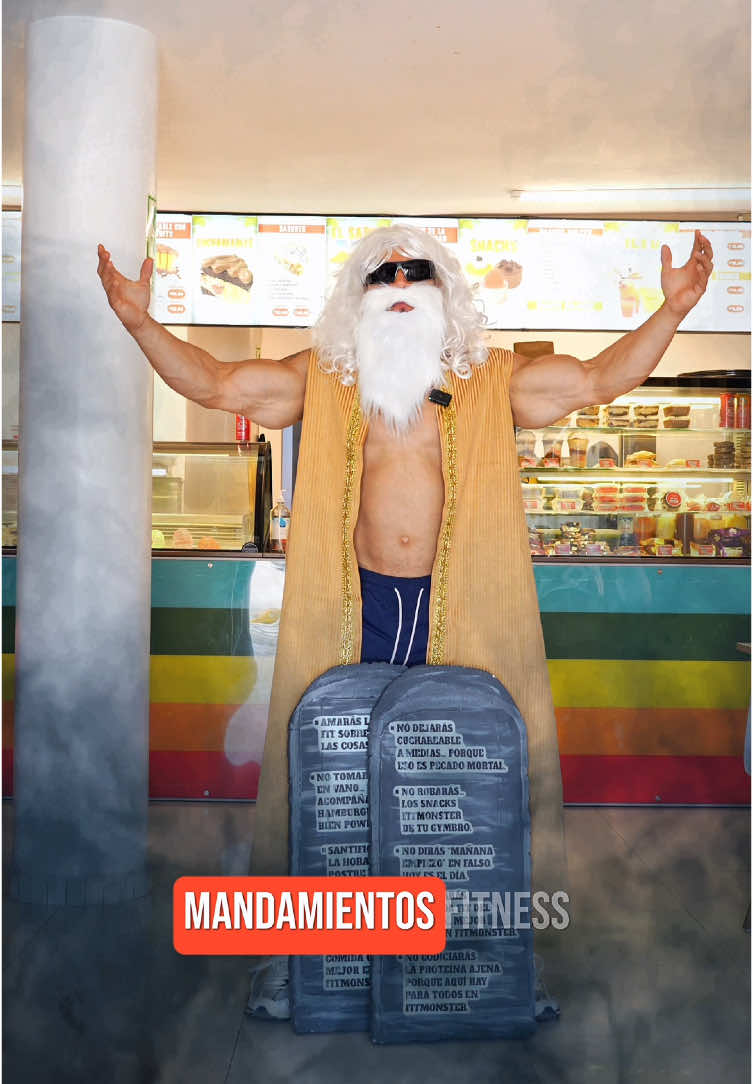 Los Mandamientos Fit han sido escritos! ✨ Quien no los cumpla no entrará al reino de los gains 😱 Cumple con los mandamientos y muta en esta semana santa con Fitmonster Factory 😉✨ La familia de Fitmonster te desea una excelente semana santa ✝️💖 ☎️943371335 🛵PedidosYa 🛵Rappi @Christian Mejia 
