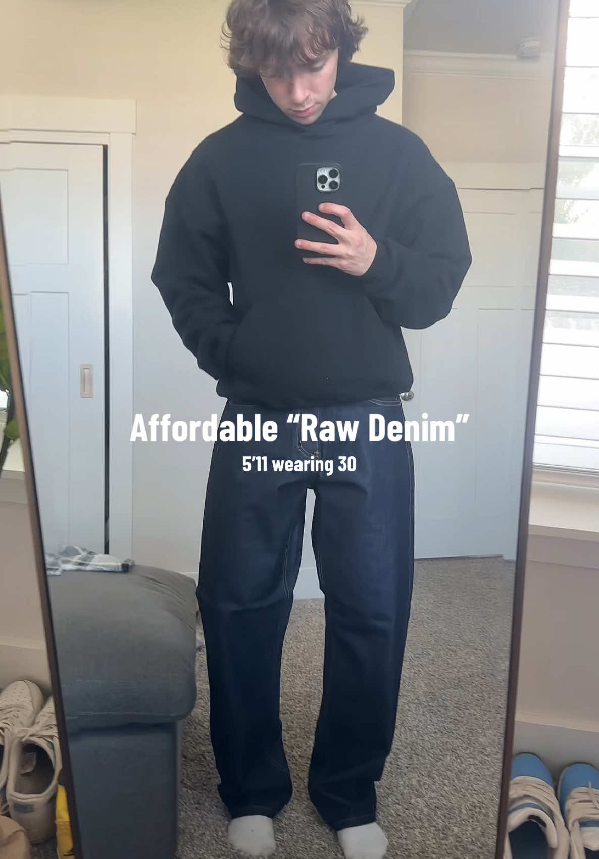 Can’t beat it for the price #fyp #rawdenim #jeans #denim #fashion 