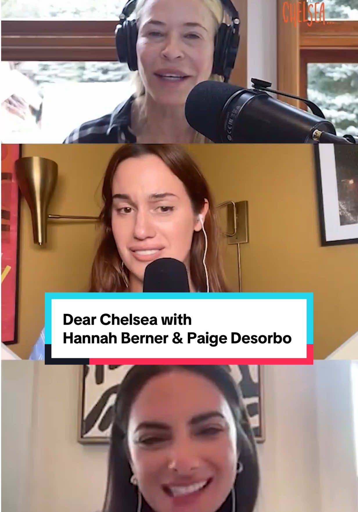A new episode of Dear Chelsea with @Hannah Berner and @Paige DeSorbo is out now!