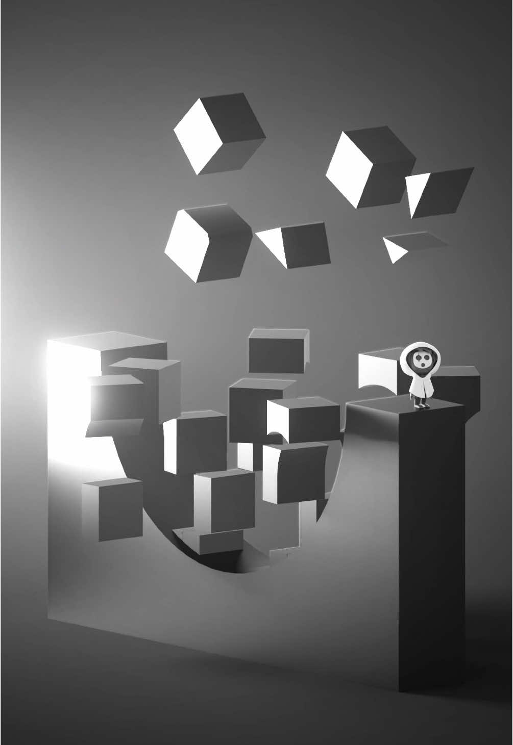 Shift your perspective to discover the path… #animation #loop #illusion 